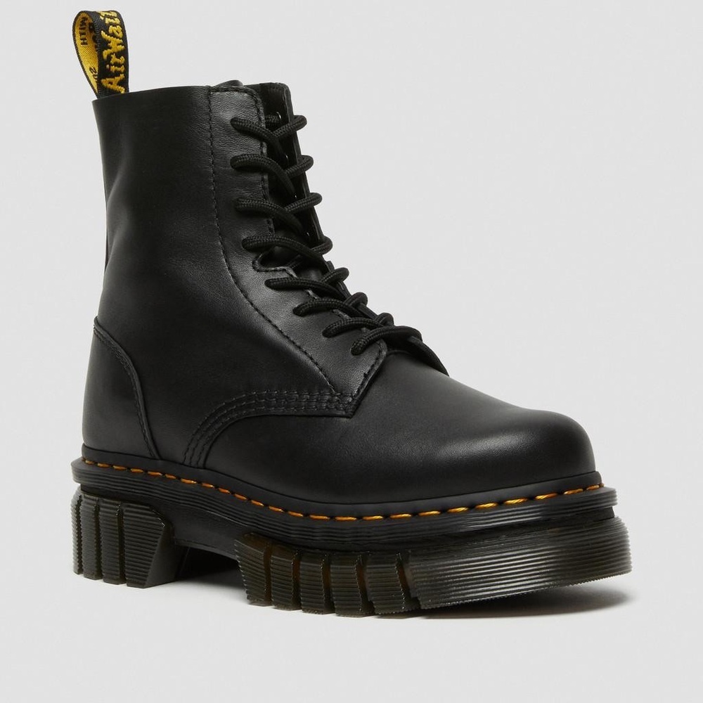 Dr. Martens Black Chunky Sole Boots - Picture 9 of 16